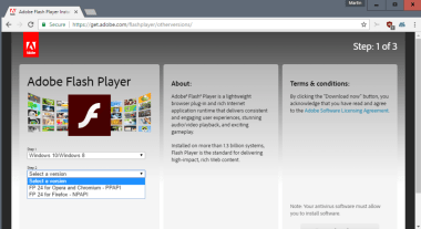 what is the latest adobe flash player version for mac